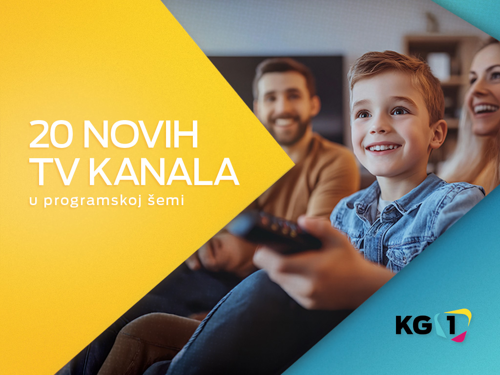 20 novih kanala u programskoj šemi